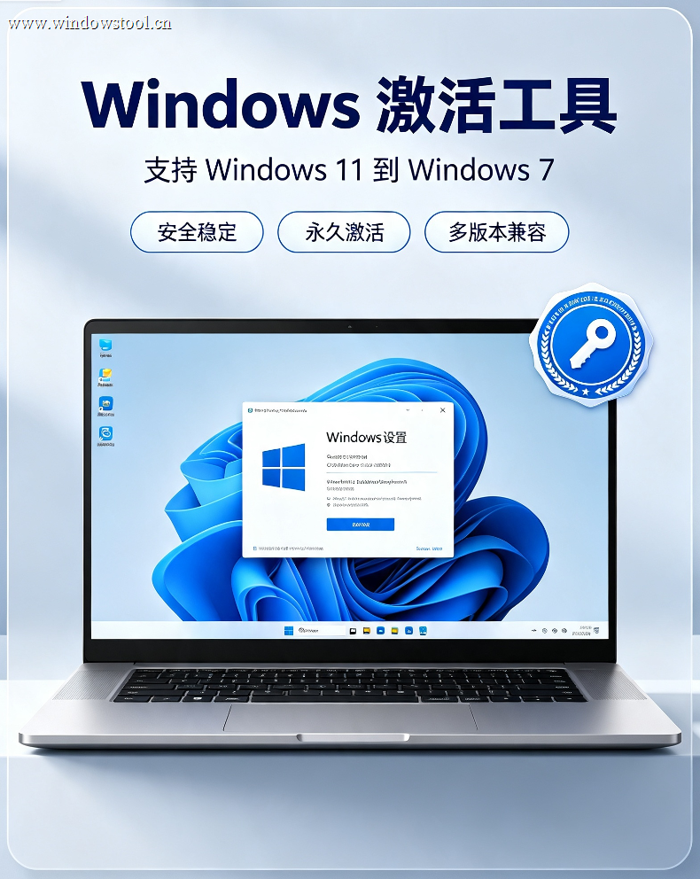 Win7 Win8 Win10 Win11 激活工具下载封面